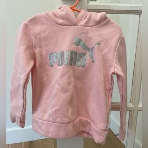 Toddler Pink Puma hoodie - XXS (3/4)